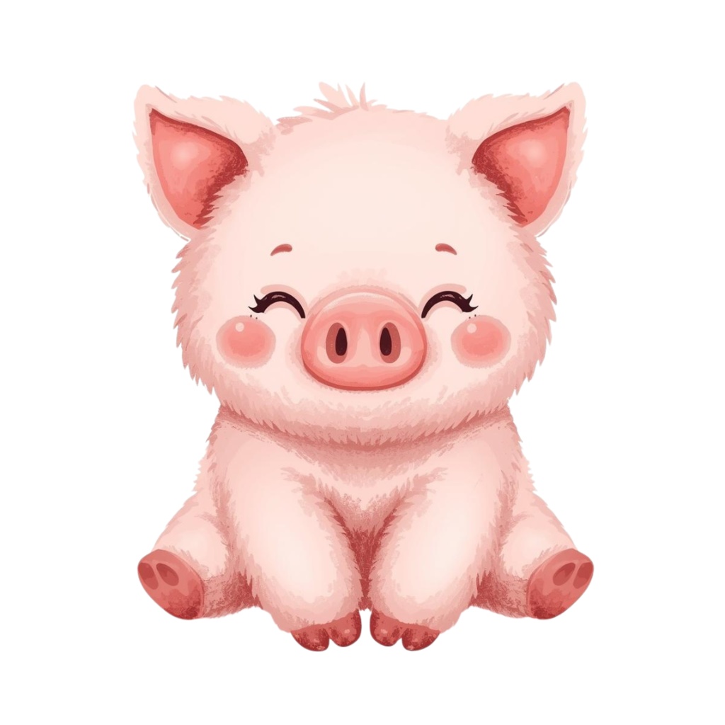 ふかふかアニマルズ – 手書き風ぬいぐるみクリップアート10種類(PNG形式)