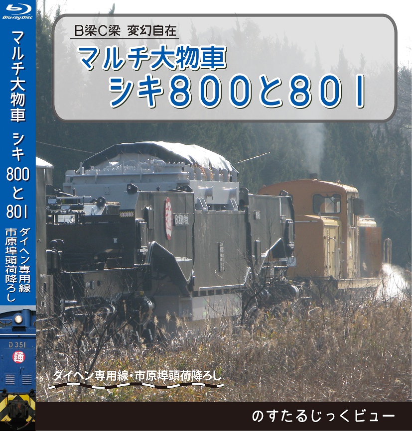 マルチ大物車　シキ800・801