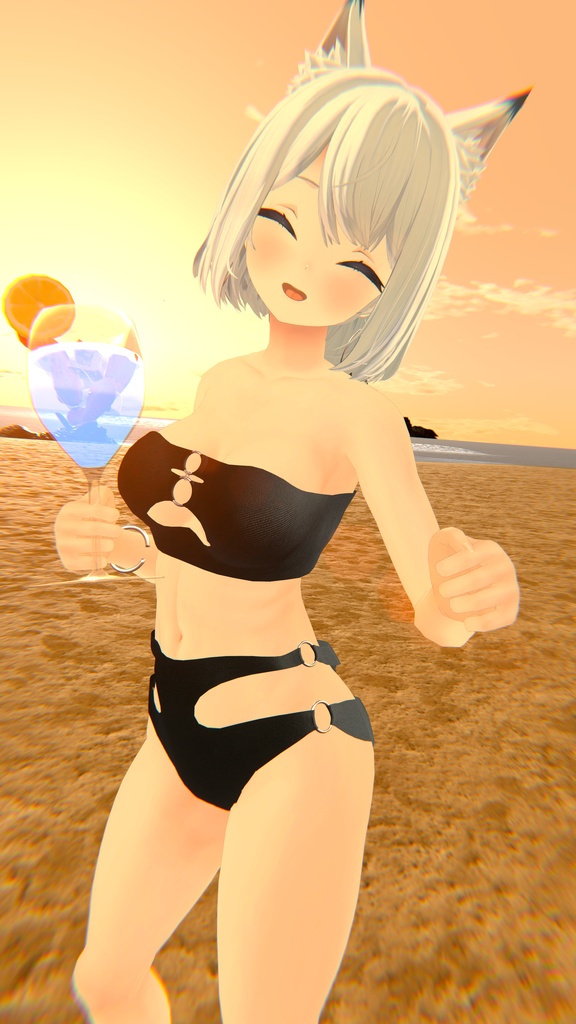 【3アバター対応】Summer Splash Swimwear
