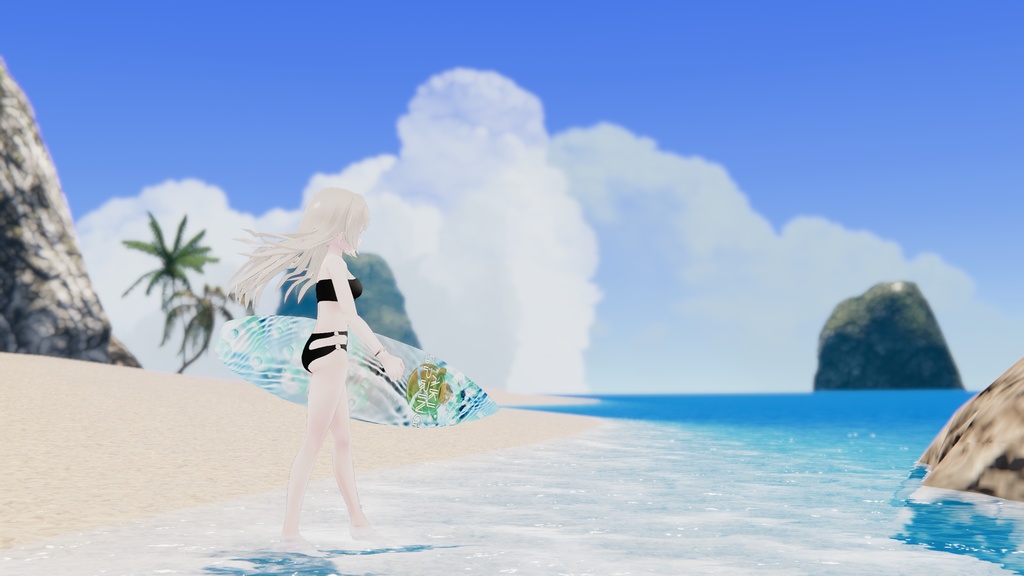 【3アバター対応】Summer Splash Swimwear