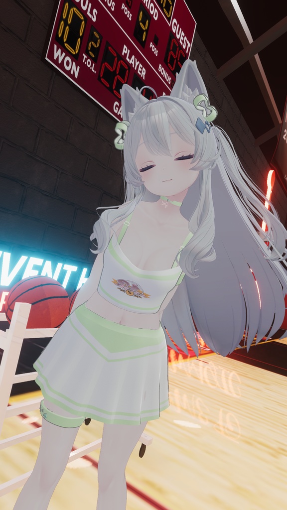 【8アバター対応】Cheerleader