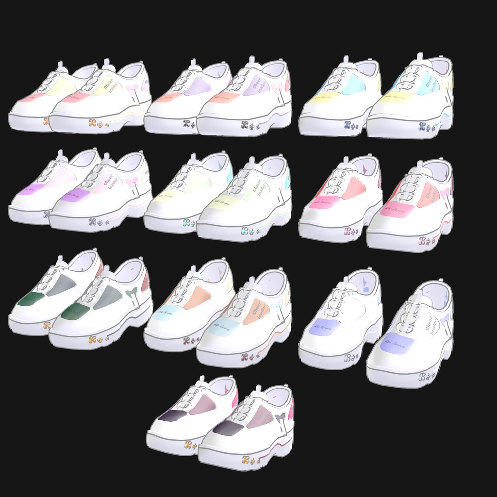 【8アバター対応】Cheerleader