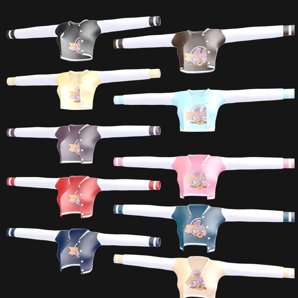 【8アバター対応】Cheerleader