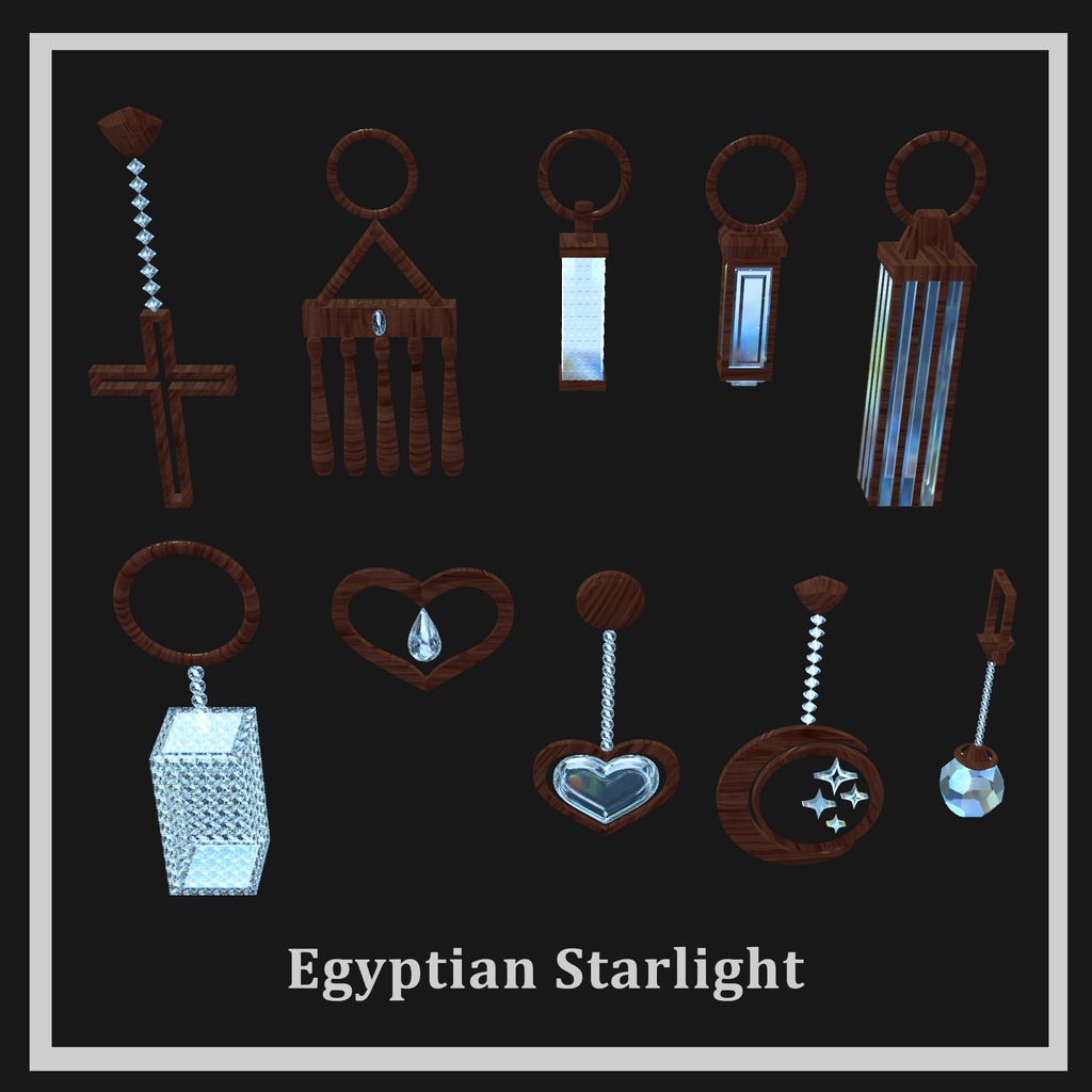 Egyptian Starlight - Earrings 10set