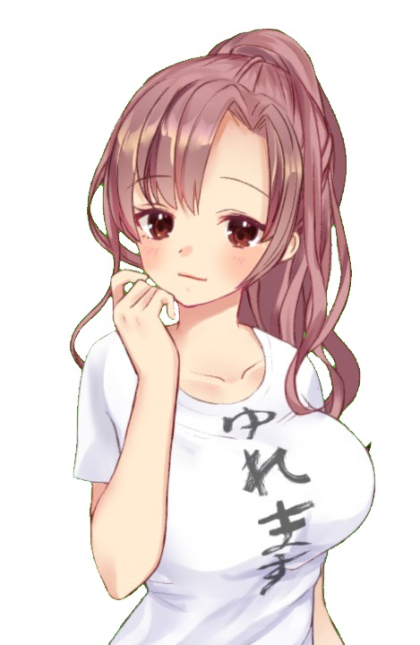 ユキミお姉ちゃん「ゆれます」ダサTシャツ