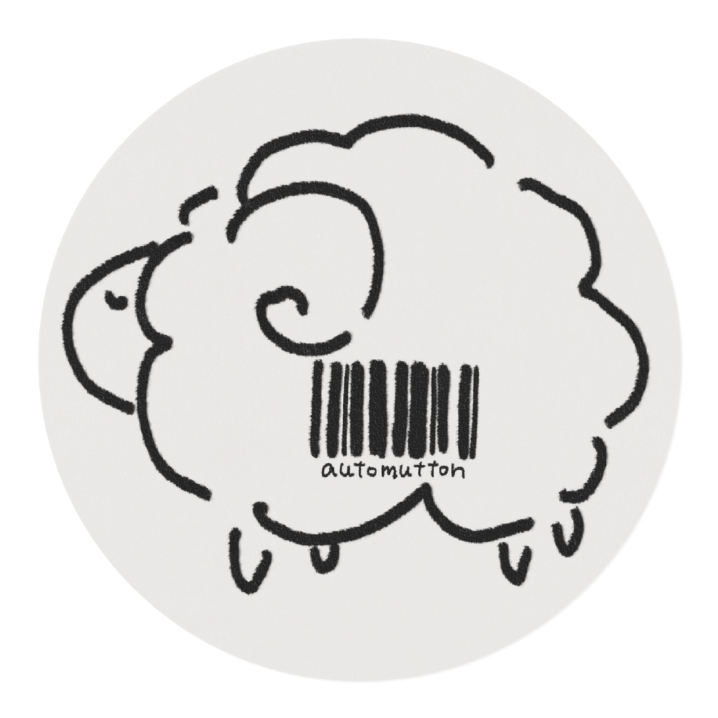 羊マスキングテープ