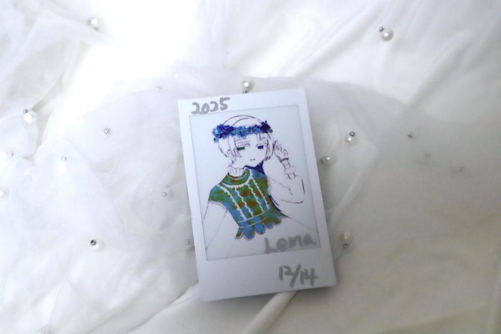 直筆サイン入りチェキ birthday2025 ver. - Lema -