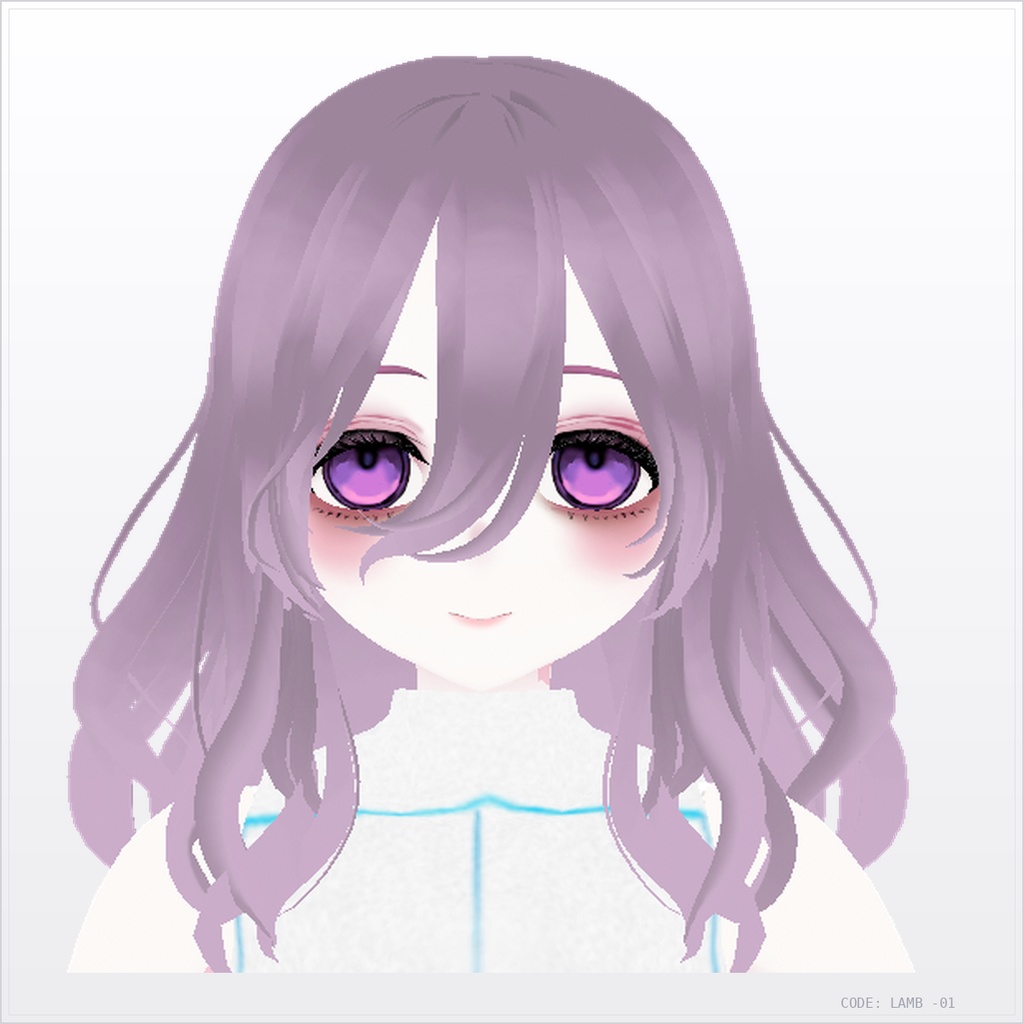 【VRoidモデル】CODE: LAMB -01【.vroid/.vrm】