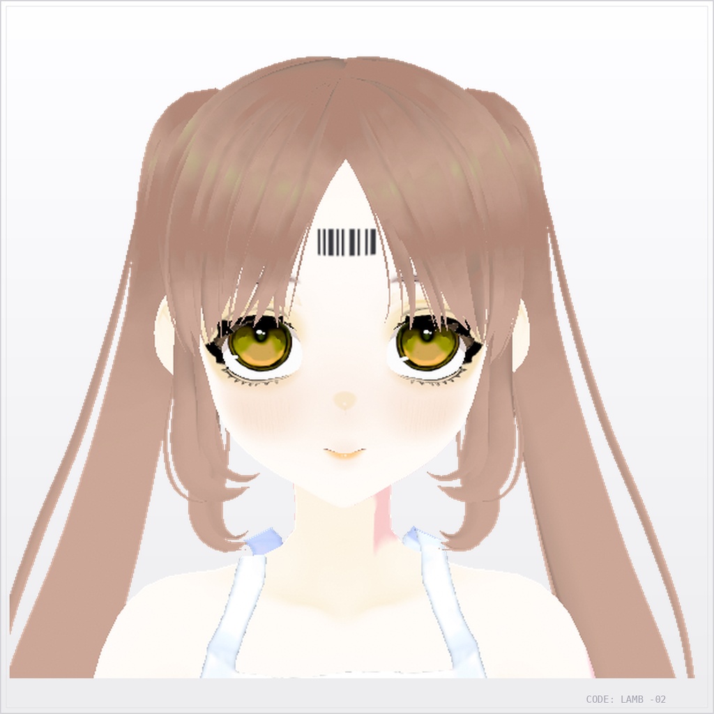 【VRoidモデル】CODE: LAMB -02【.vroid/.vrm】