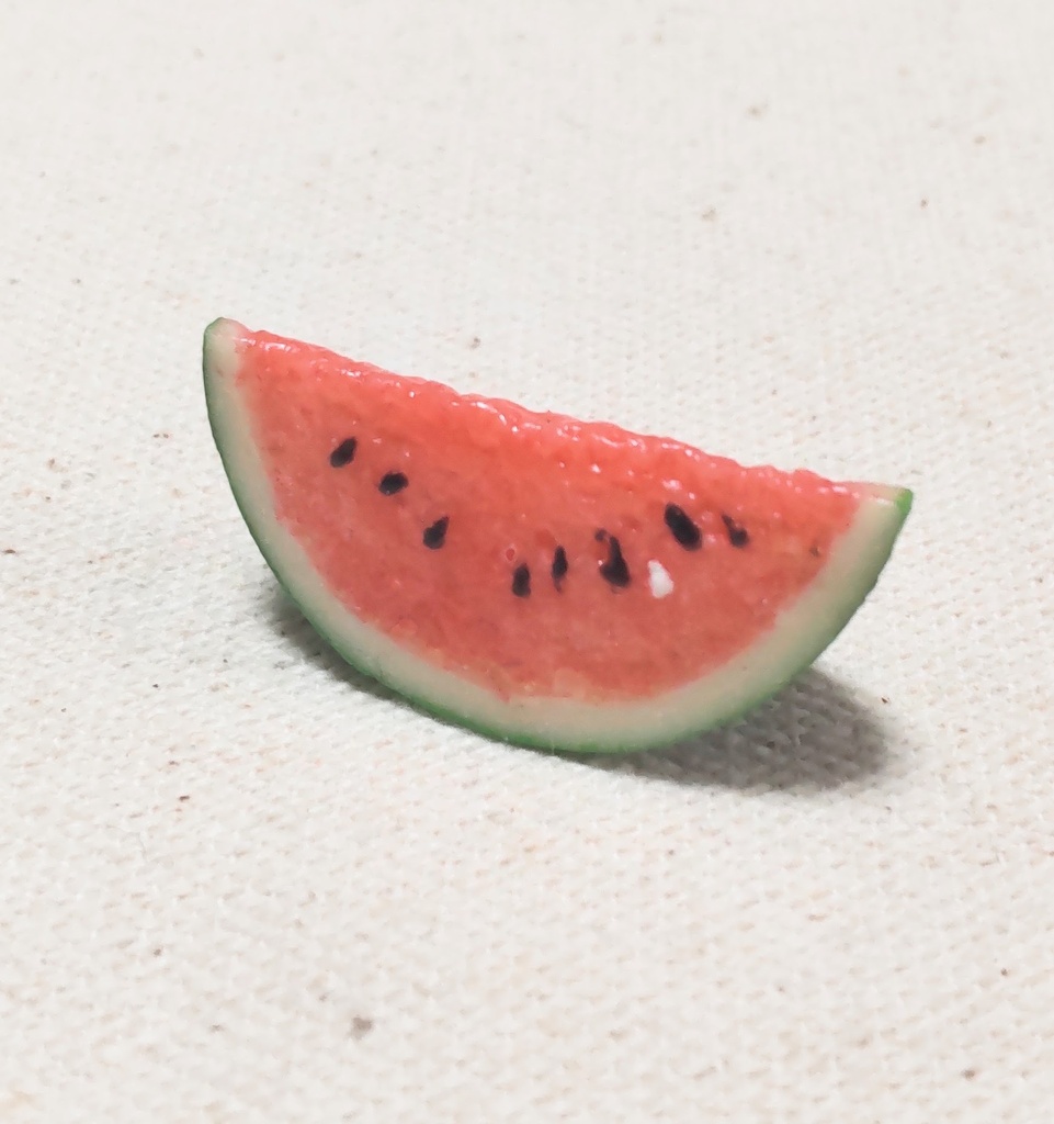 約1/6サイズ ミニチュアフード スイカ🍉