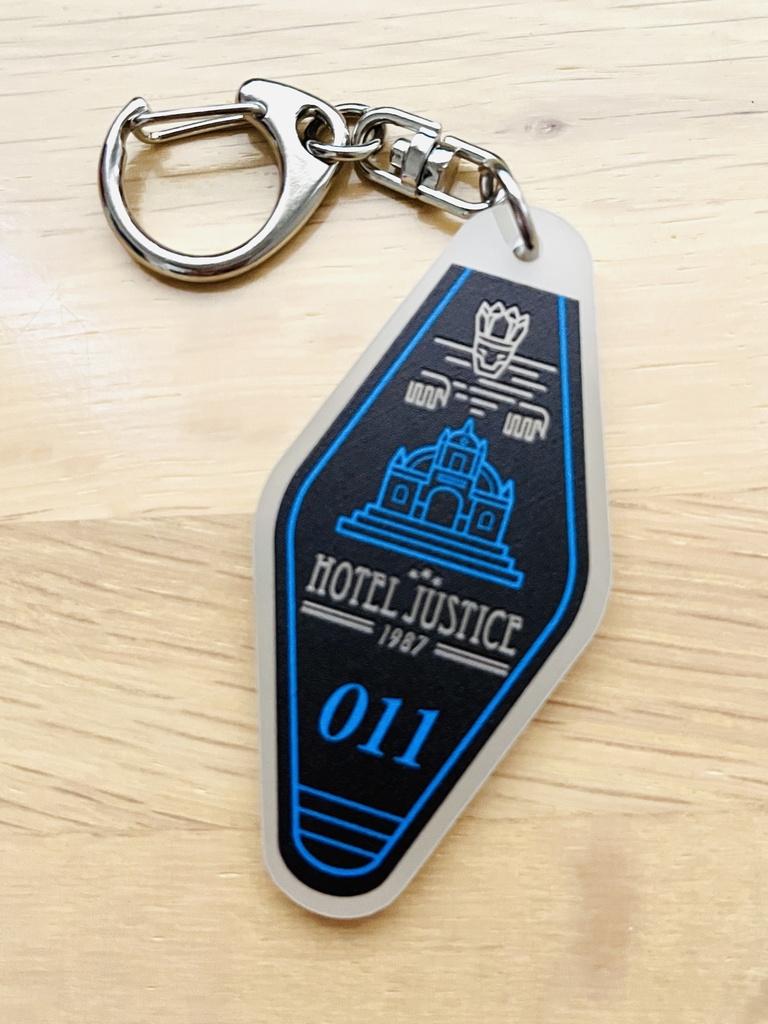 店風アクリルキーホルダー