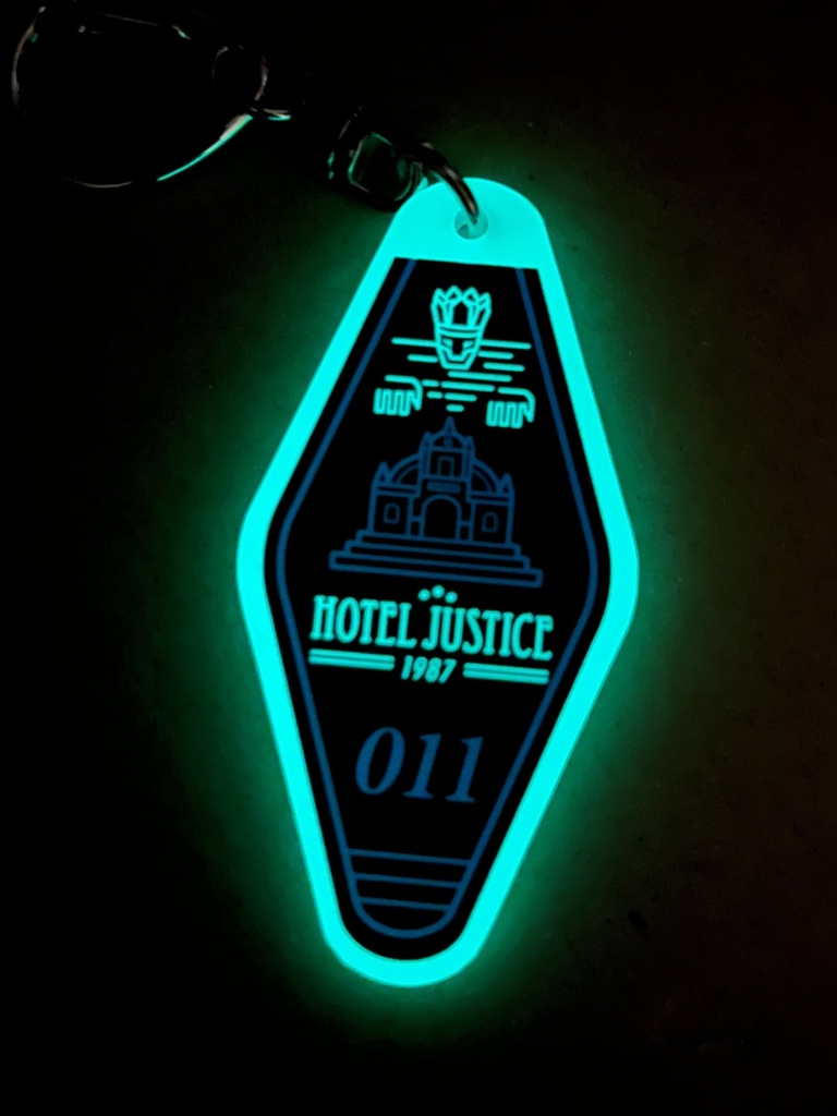 店風アクリルキーホルダー