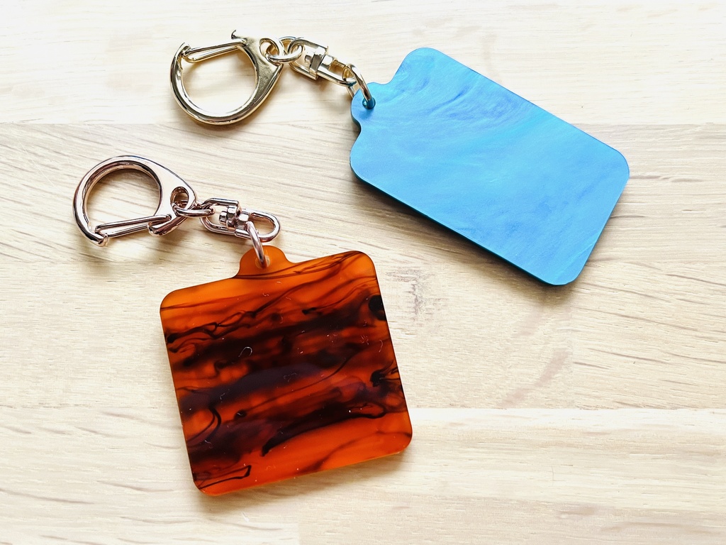 店風アクリルキーホルダー