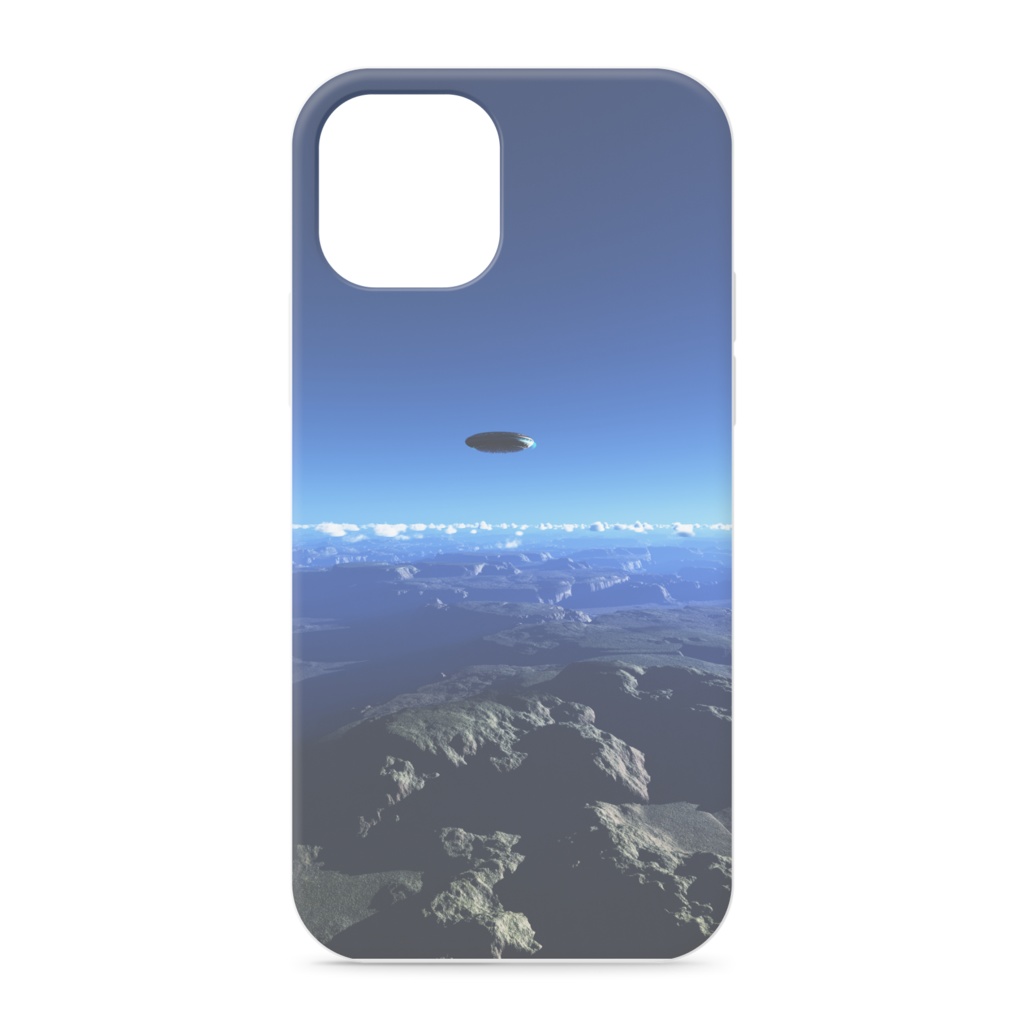 Iphoneケース Iphone12 12 Pro 正面印刷のみ 3dcg地形 挿絵クラブ Booth