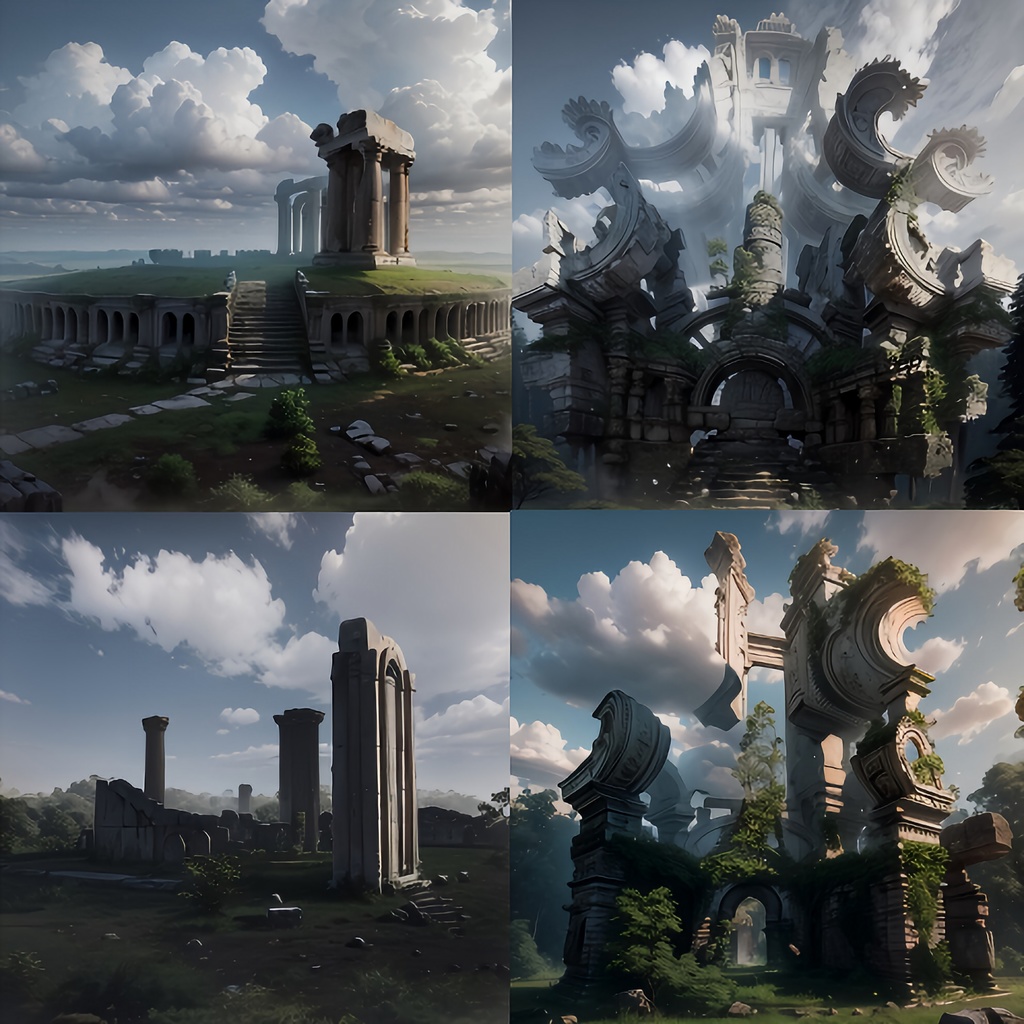 異世界の遺産: 古代の風景コレクション1