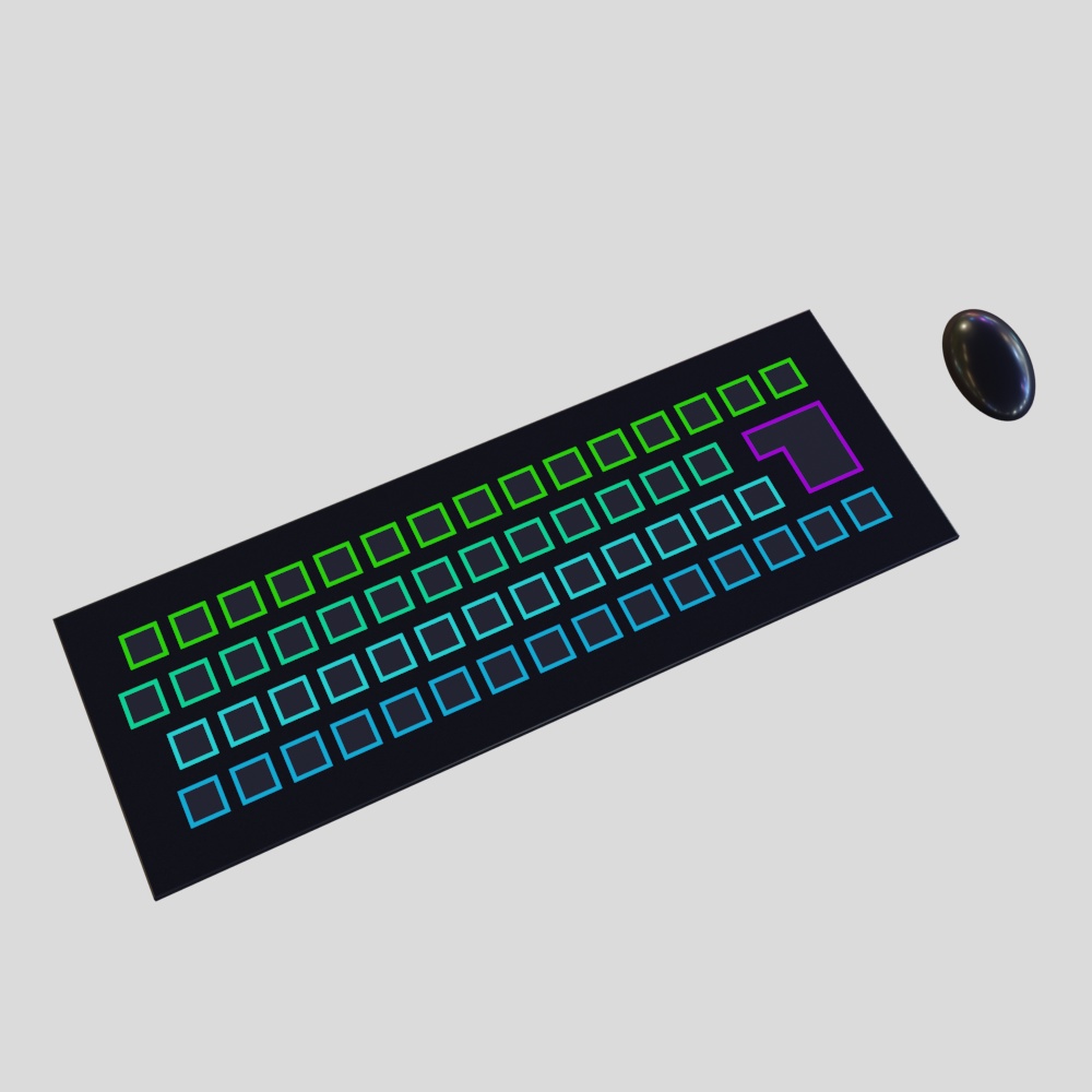 PCセット_3Dモデル