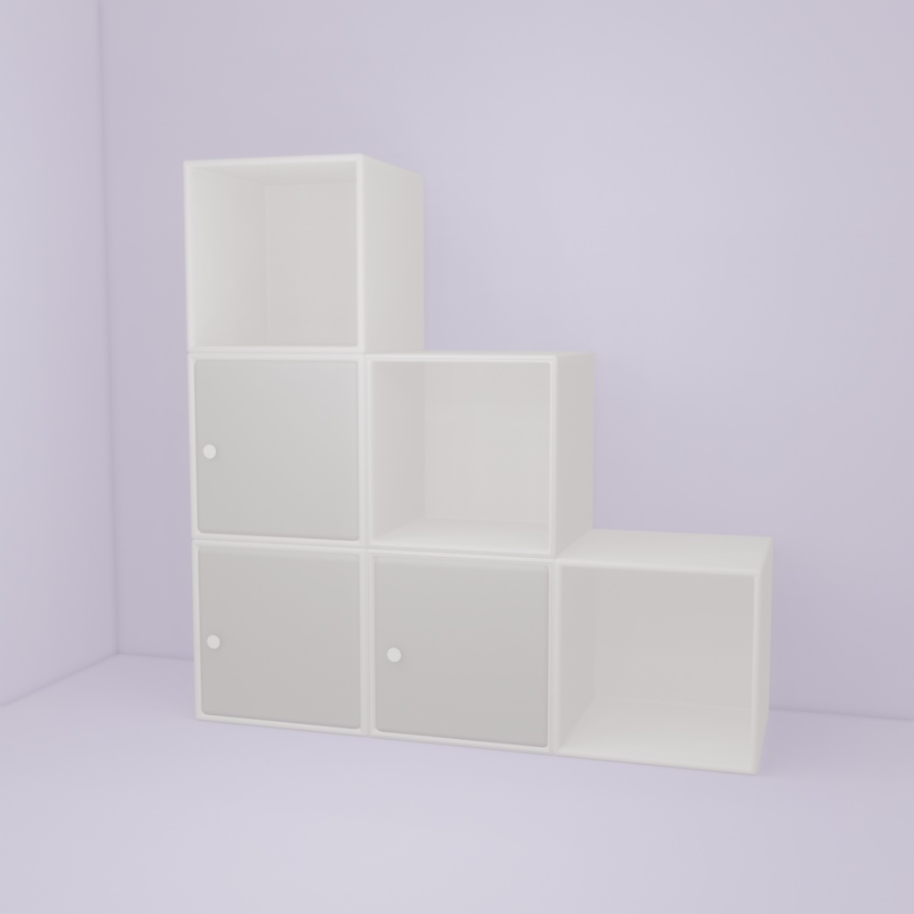 棚_3Dモデル