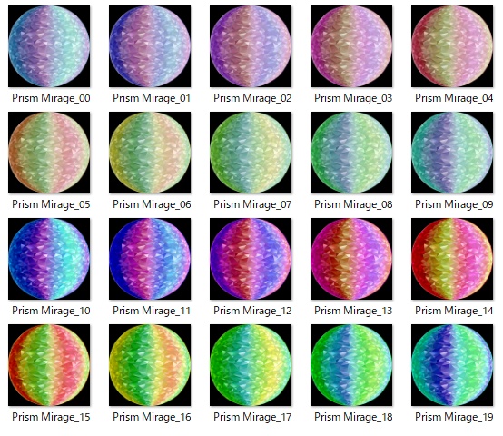 【20MatCap】Prism Mirage - プリズムミラージュ【VRChat/Unity】