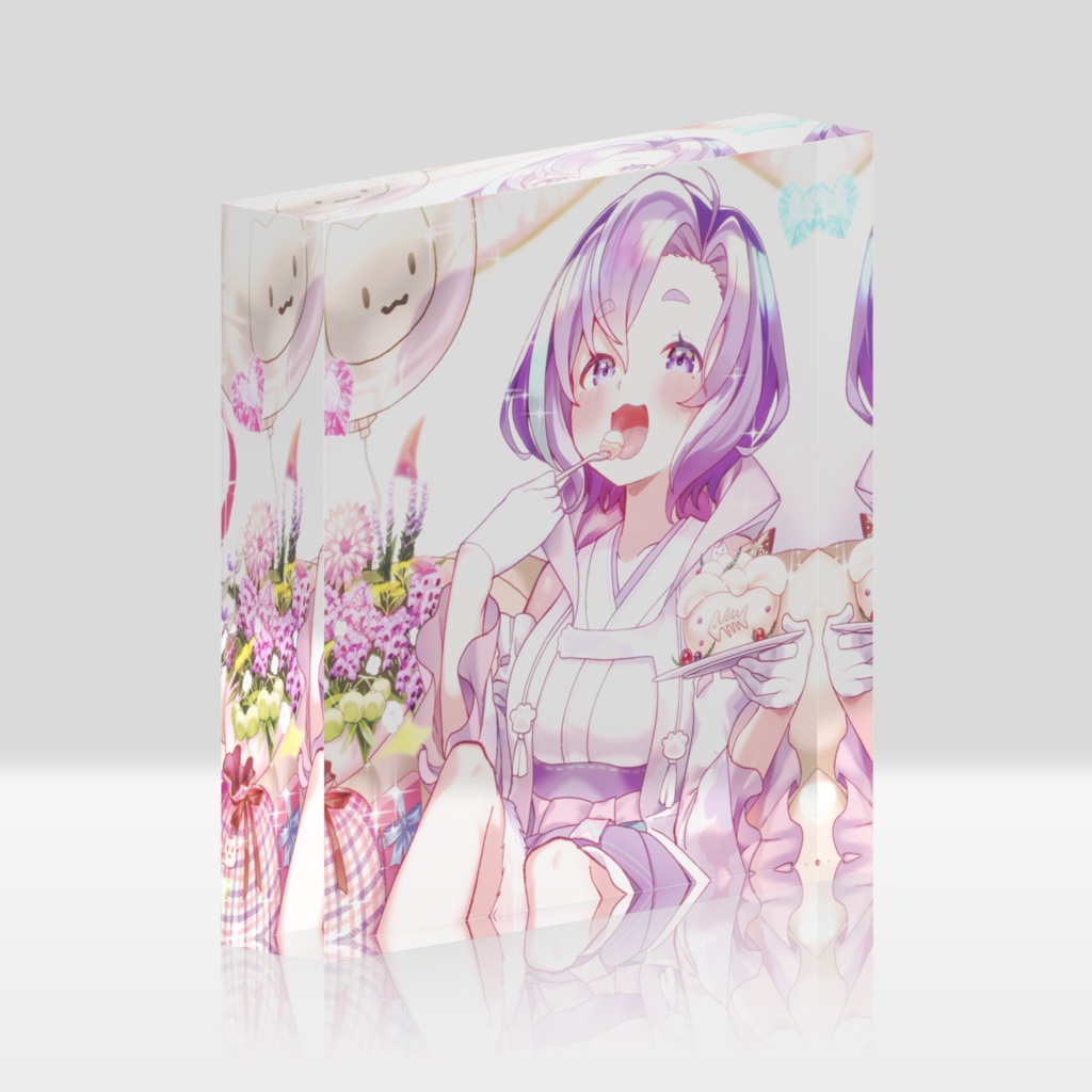 しのくゆ Birthday 記念アクリルブロック