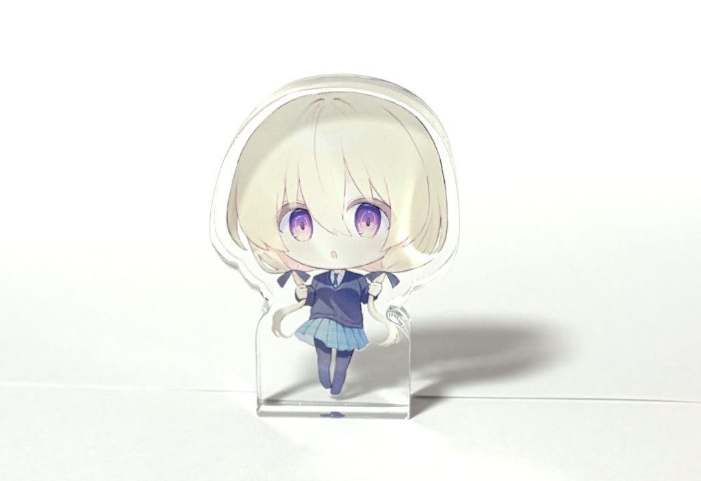 後月アイコンアクリルブロック