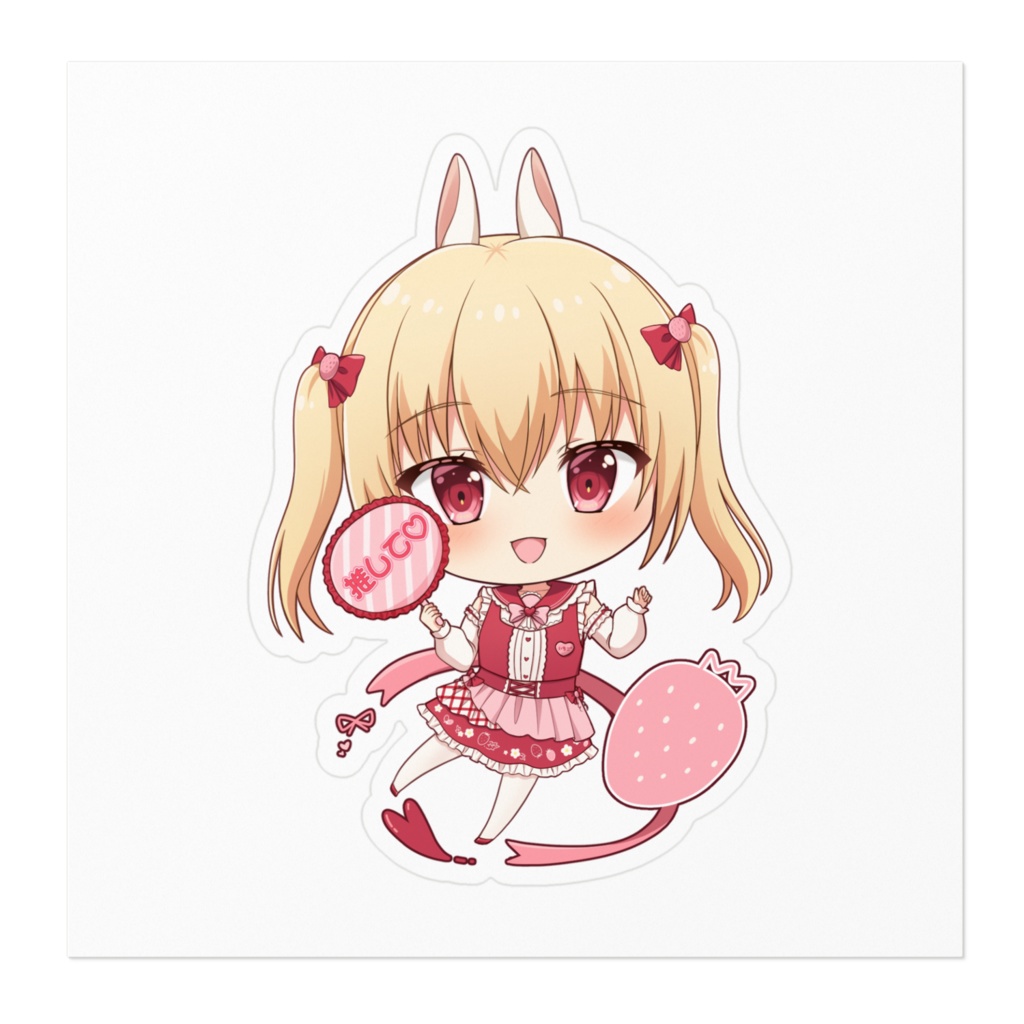 いちごちゃんステッカー