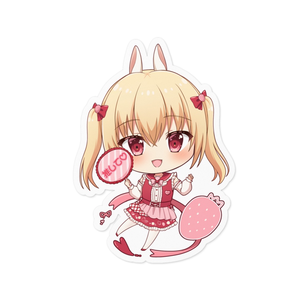 いちごちゃんステッカー