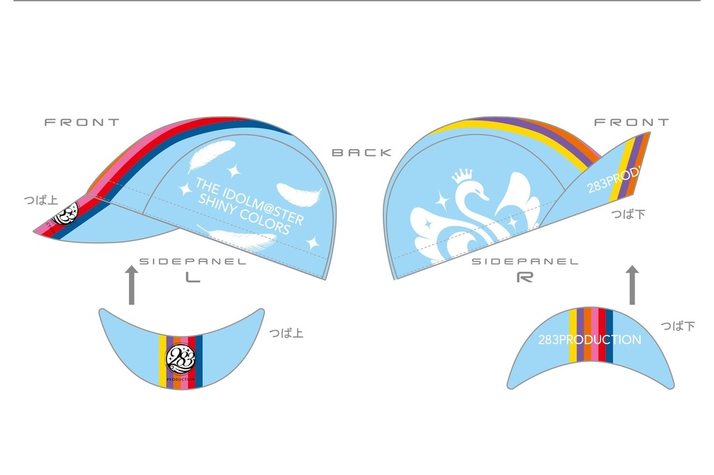 【再販】283プロモチーフサイクルキャップ