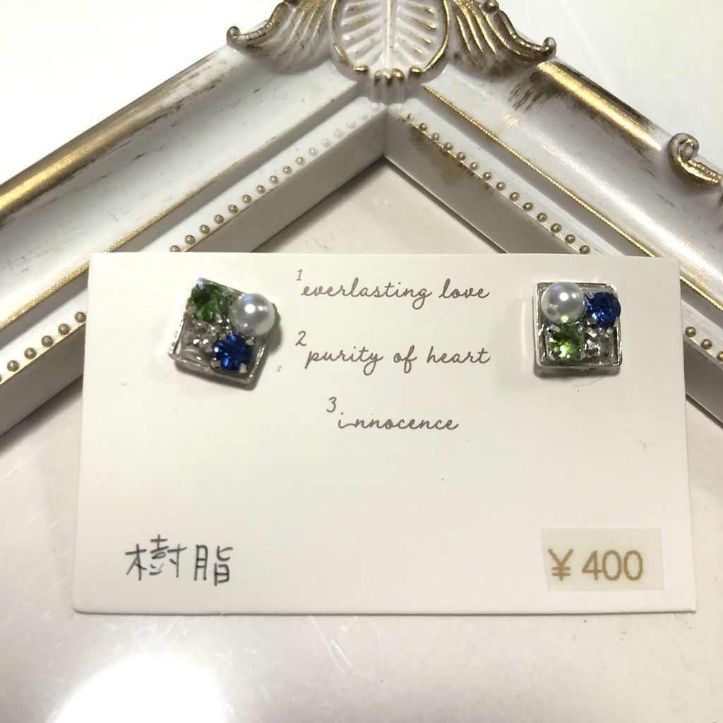 犬辻イメージピアス