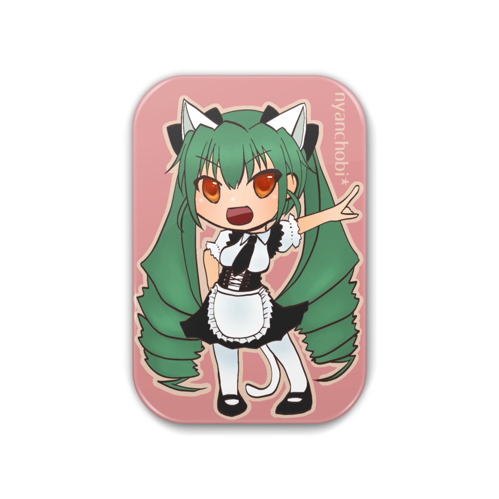 にゃんちょび缶バッジ