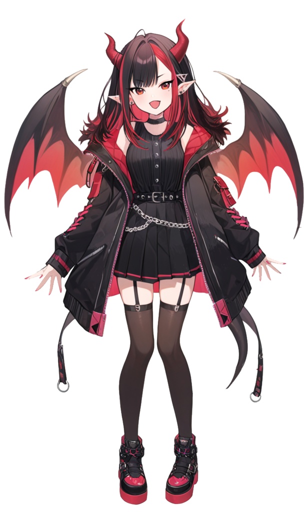 立ち絵・悪魔ちゃん - 立ち絵配布やさん - BOOTH