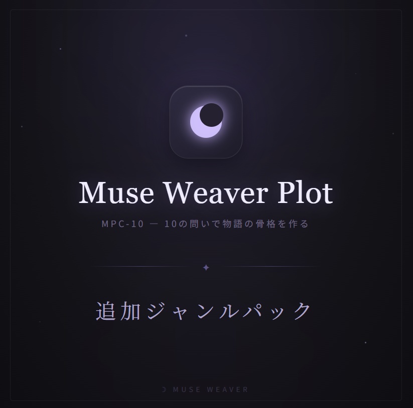 ☽ Muse Weaver Plot — 追加ジャンルパック A・B