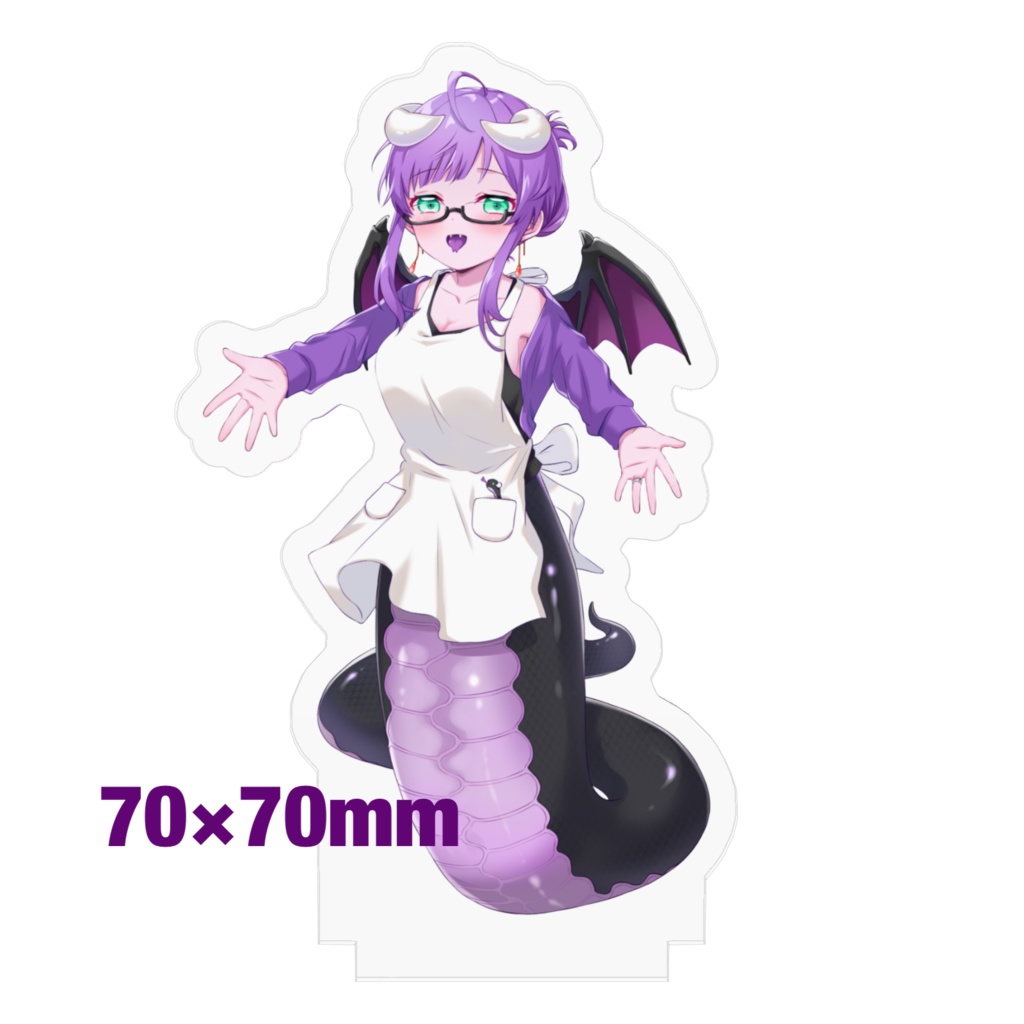 Welcome back hug🐍❣️ Acrylic figure