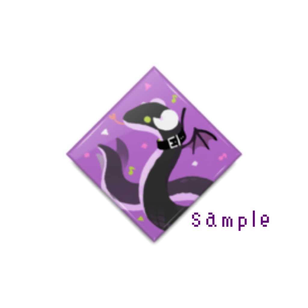 【自家通販】Meryu snake🐍 🎵Can badge ＆ Magnet