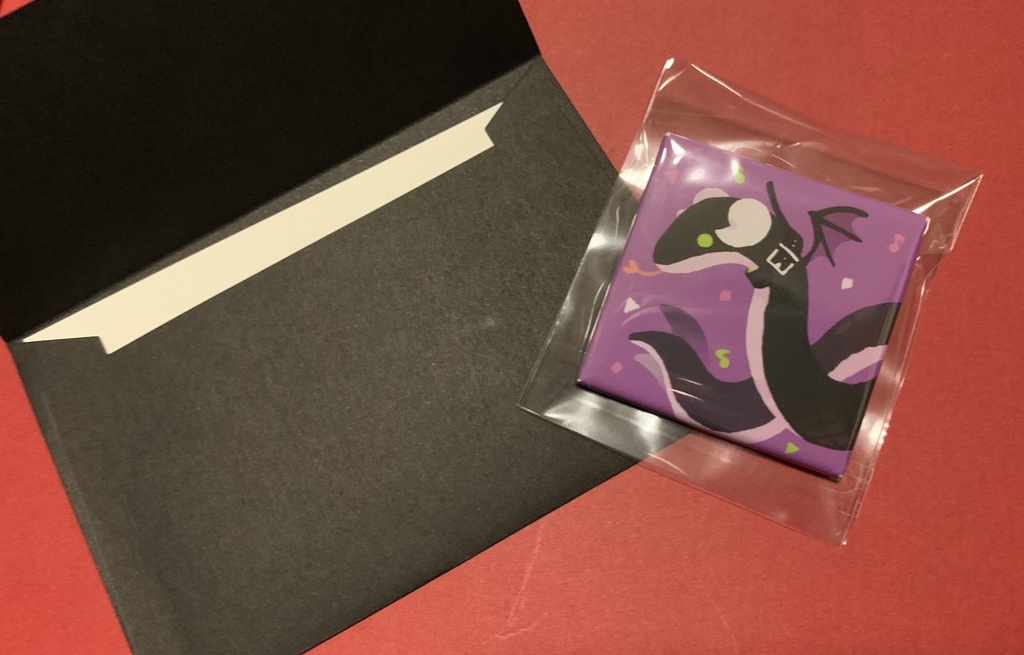 【自家通販】Meryu snake🐍 🎵Can badge