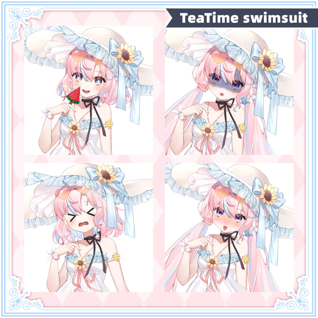 【live2d Model】Tea timeswimsuit