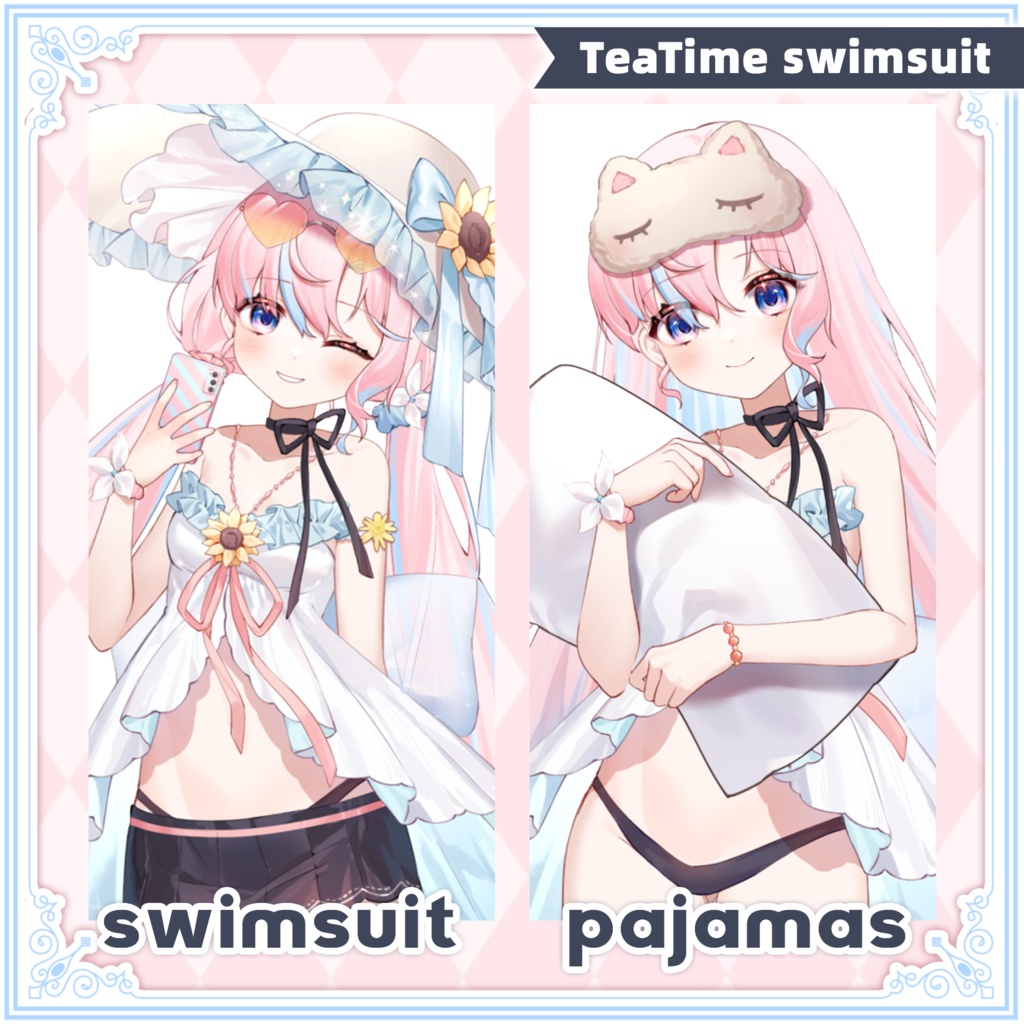【live2d Model】Tea timeswimsuit