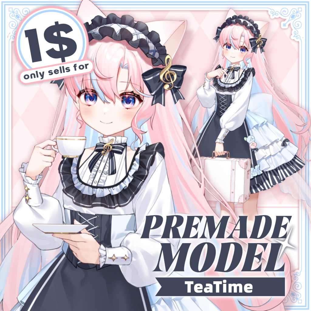 【live2d Model】Afternoon tea