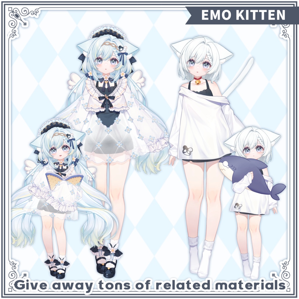 【live2d Model】Emo Kitten
