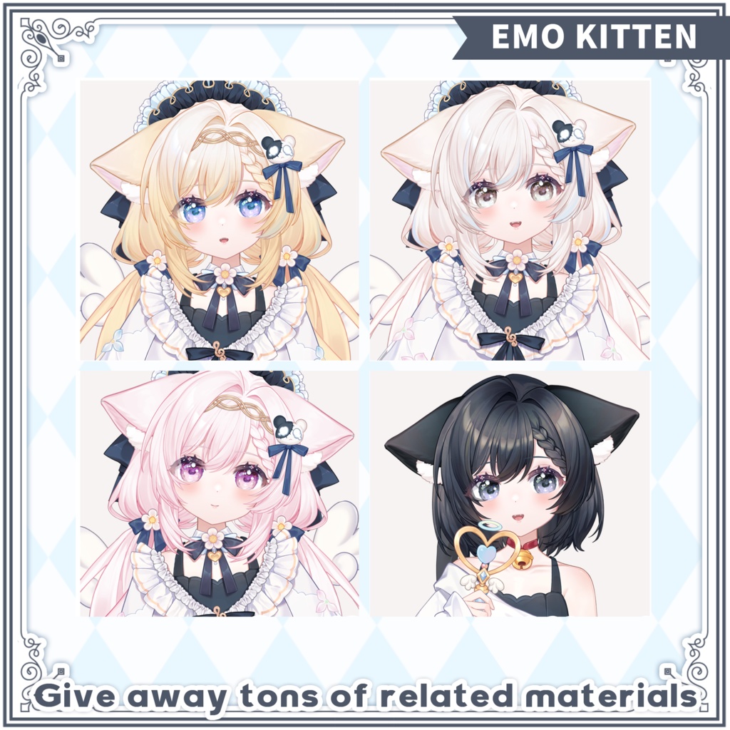 【live2d Model】Emo Kitten
