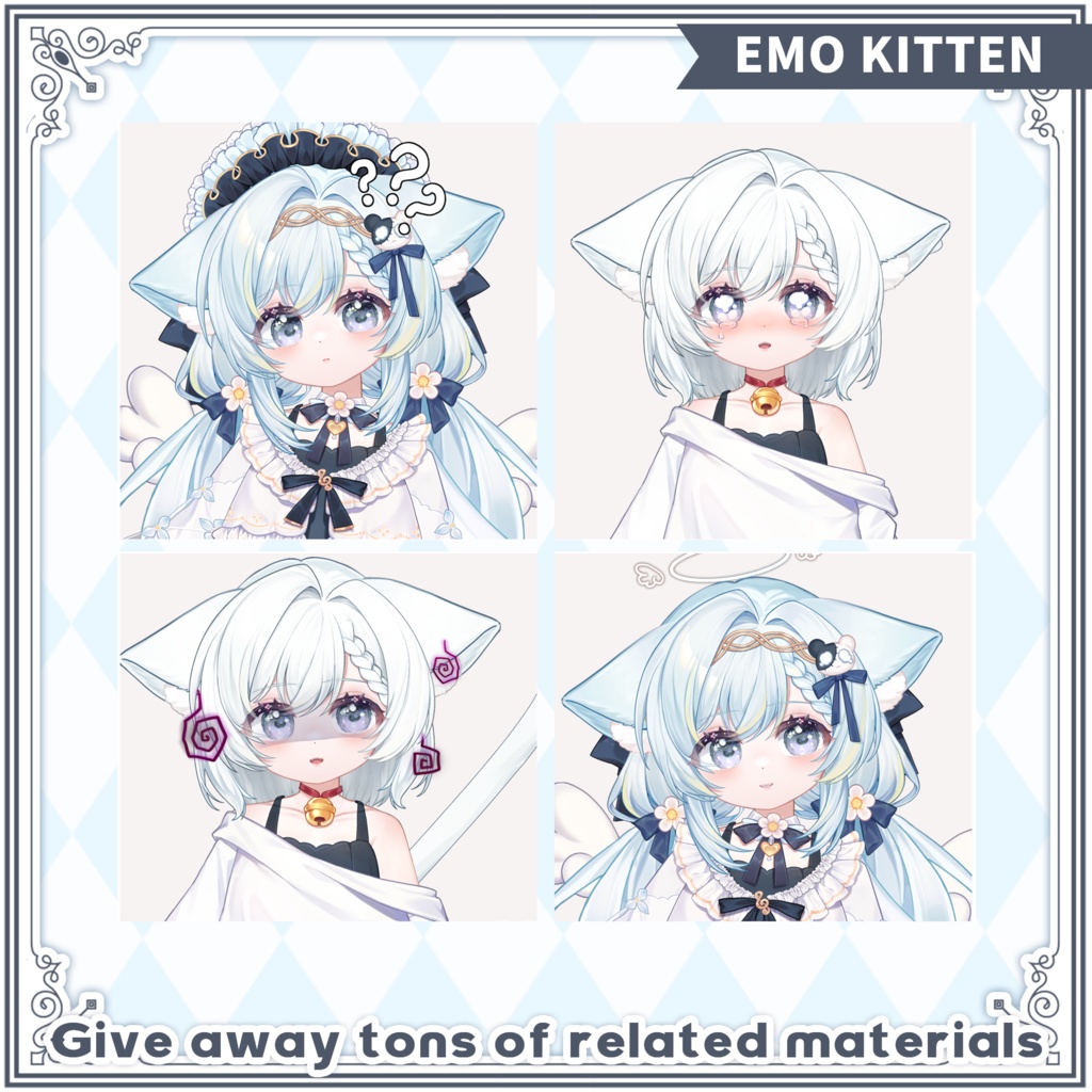 【live2d Model】Emo Kitten