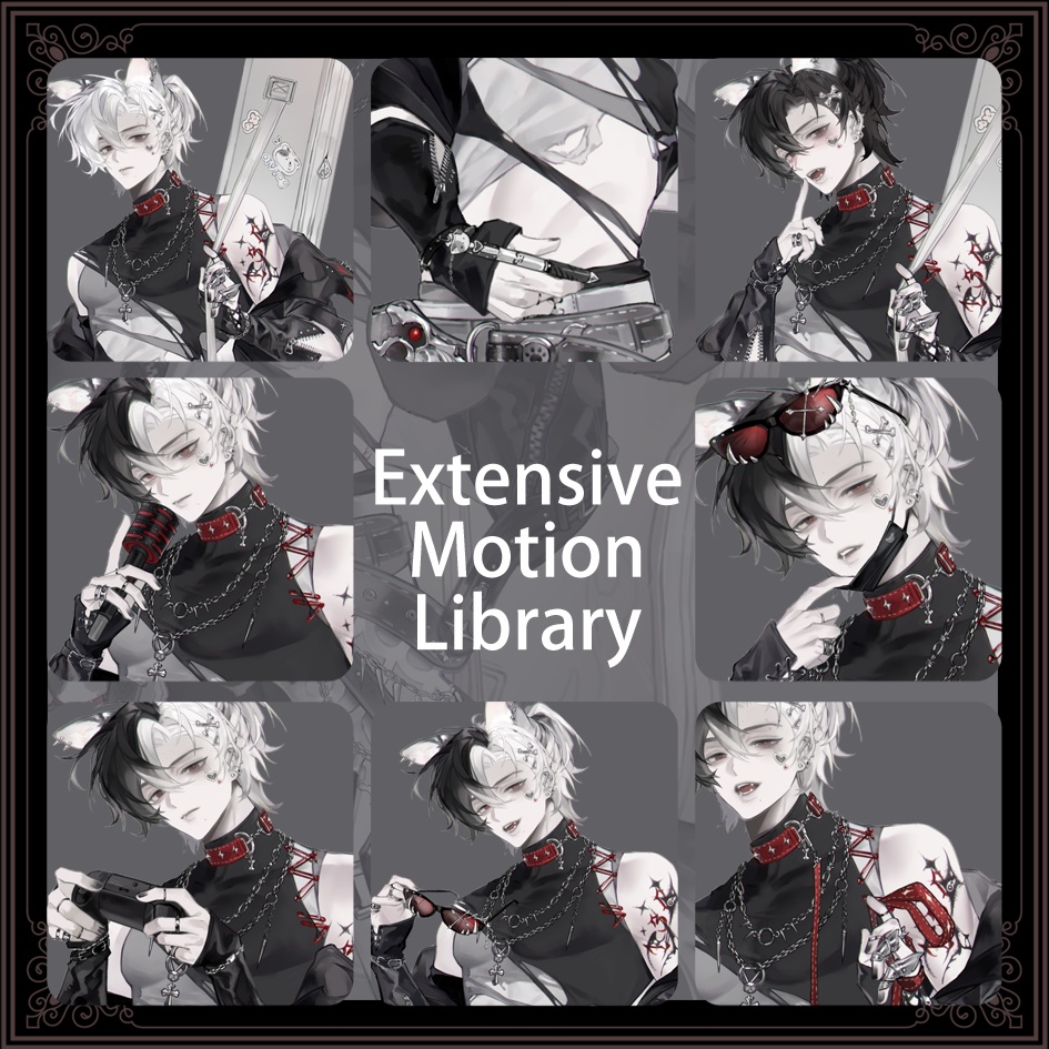 【Live2D Model】Cool Wolf