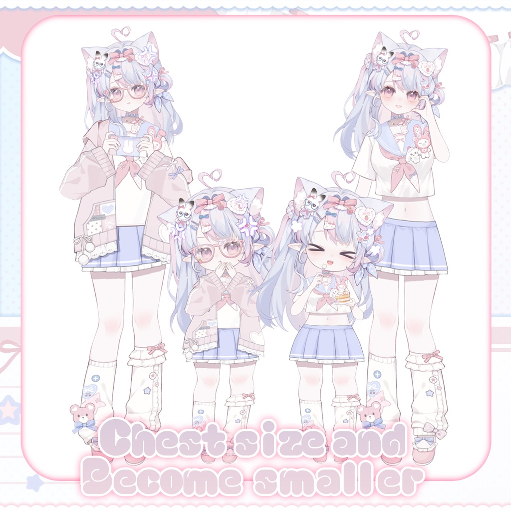 【Live2d Model】JK Little Sea Bunny