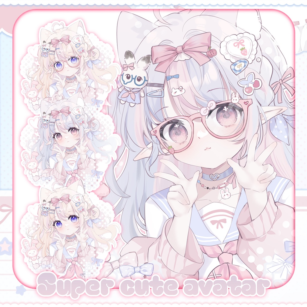 【Live2d Model】JK Little Sea Bunny