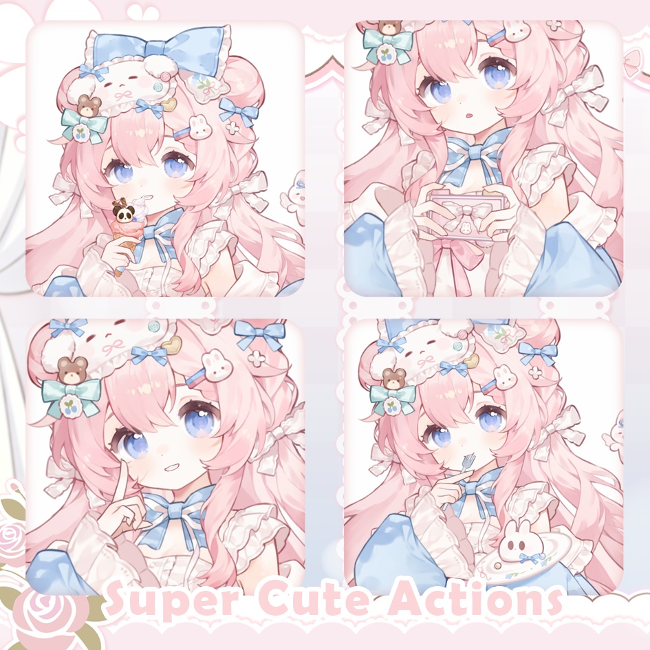 【Live2dModel】Panda Little Painter - Pajama Ver.