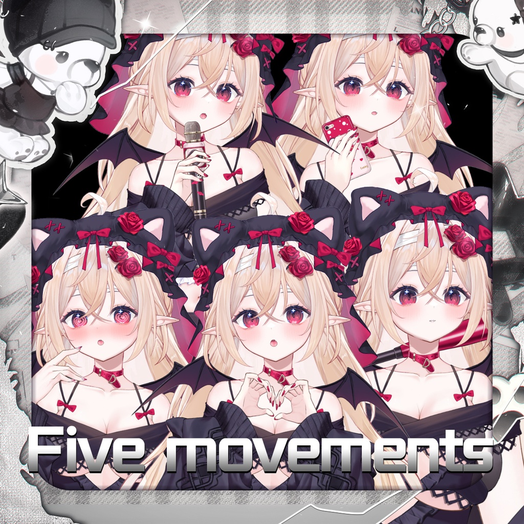 【Live2dModel】Vampire Kitty