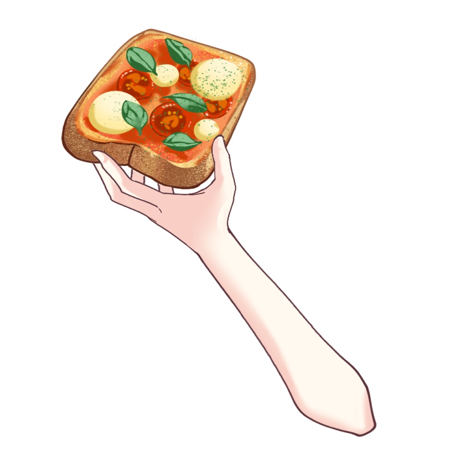 Vtuber素材_トースト3種_高画質+商用利用権