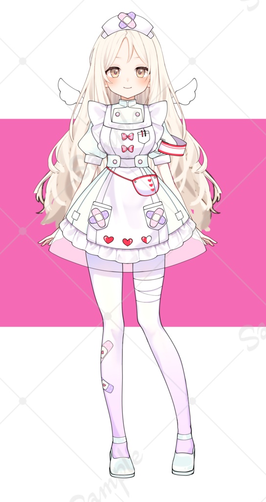 【VTuber向け】カラフルナースの豪華セット【高画質+商用利用権】