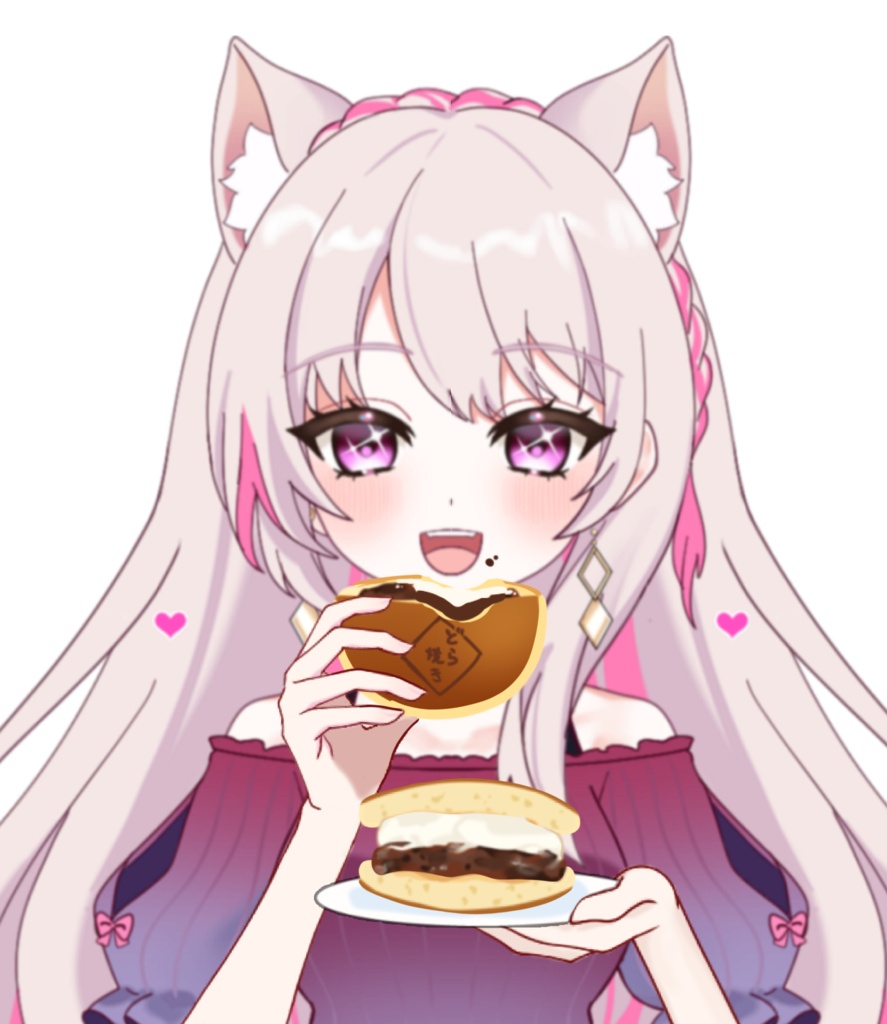 Vtuber素材_どら焼き_高画質+商用利用権