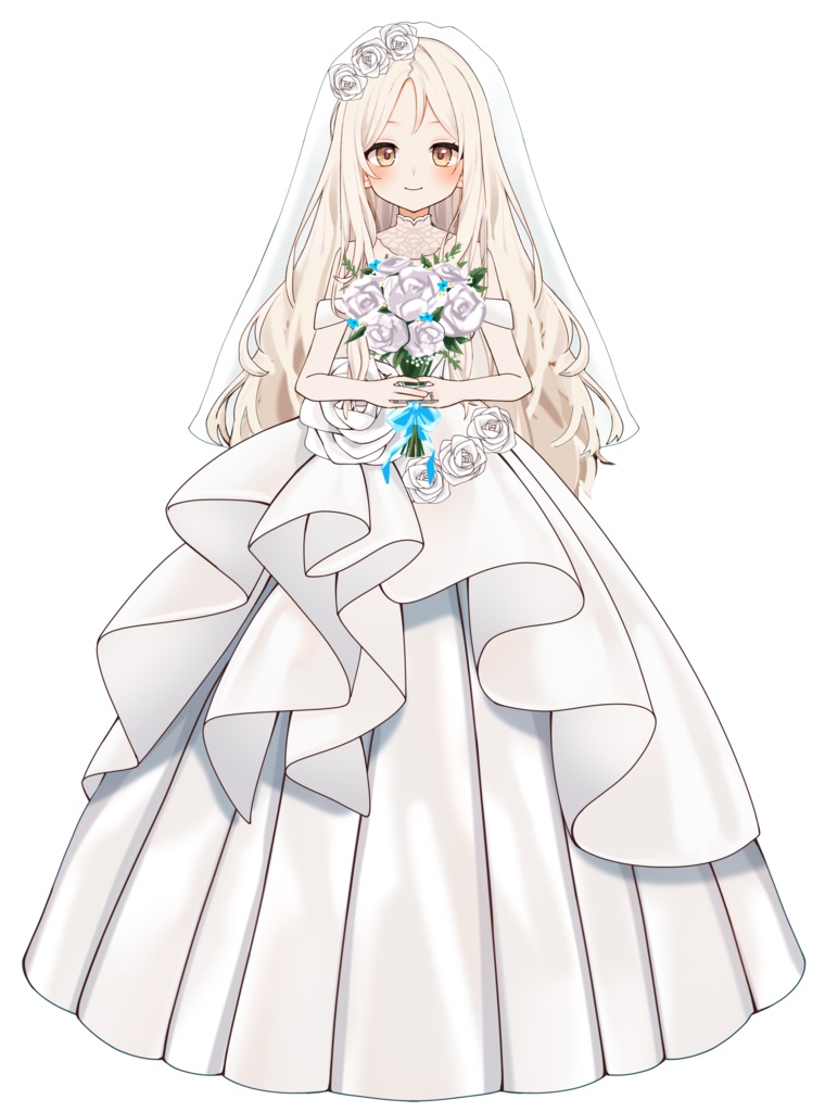 【VTuber向け】カラフルウェディング衣装のお得セット【高画質+商用利用権】