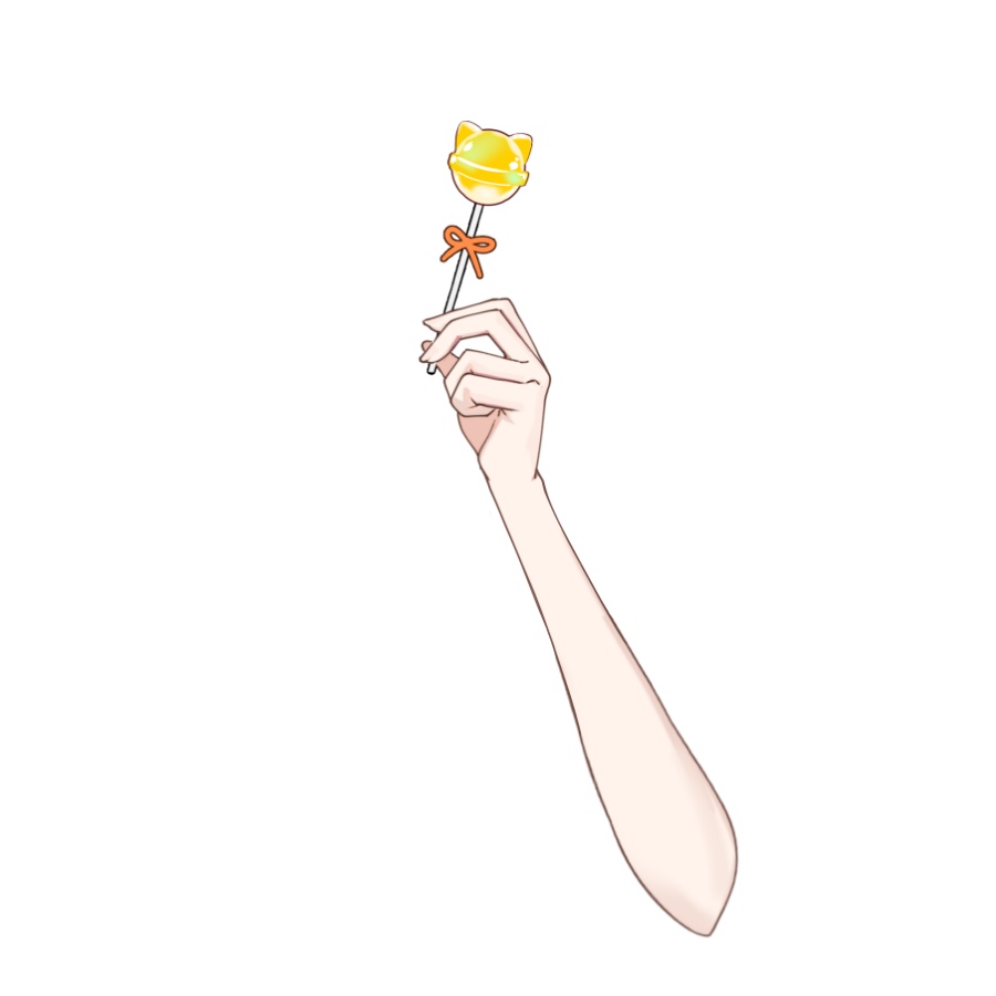 Vtuber素材_棒キャンディ4種_高画質+商用利用権